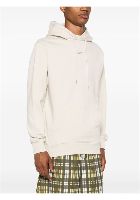 Felpa le hoodie slogan  in beige Drole de monsieur - uomo DROLE DE MONSIEUR | PERMHO161CO127MT